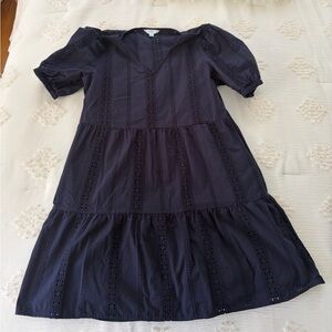 Navy Casual Dress